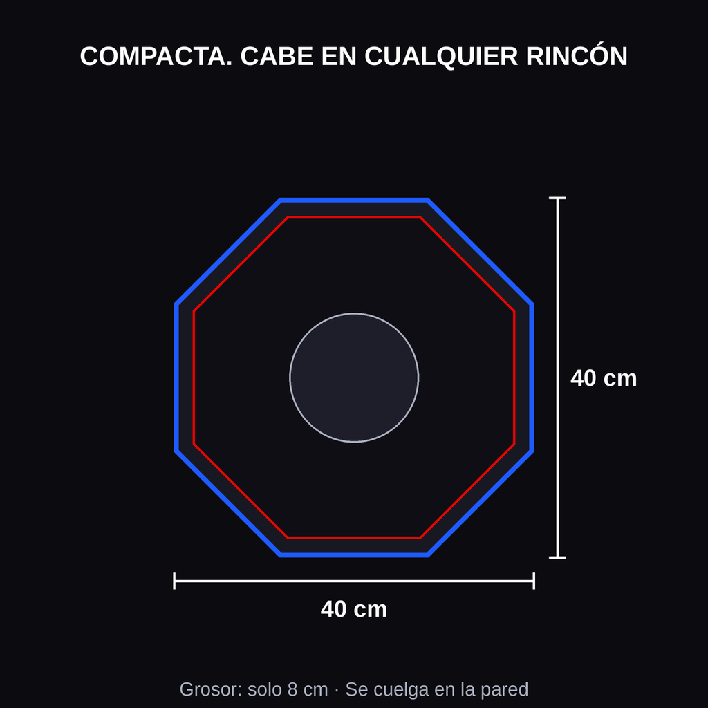 Máquina de Boxeo Musical para Casa con Luces LED