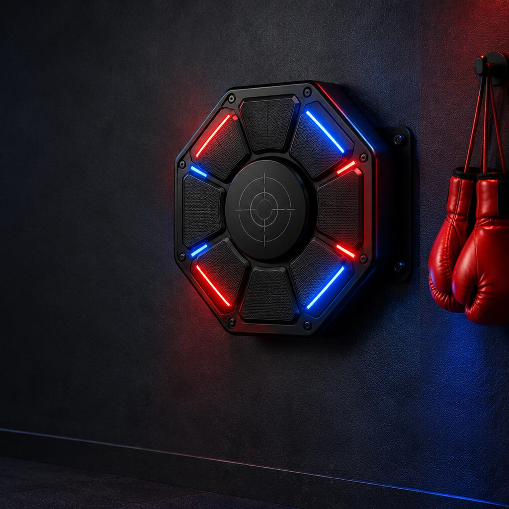 Máquina de Boxeo Musical para Casa con Luces LED